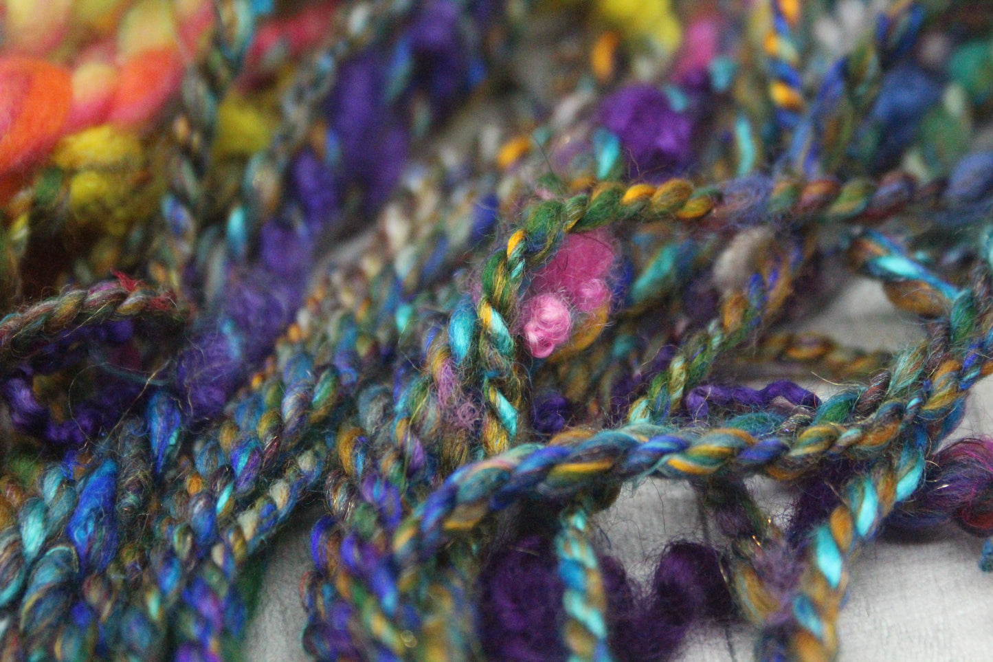 Art yarn packs for fibre crafts - 20 metres 64 grams
