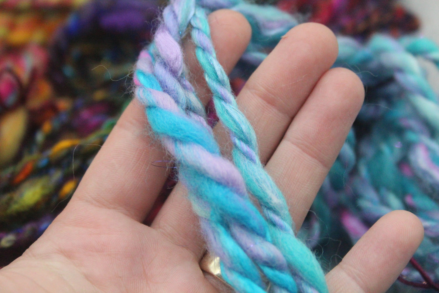Art yarn packs for fibre crafts - 20 metres 64 grams