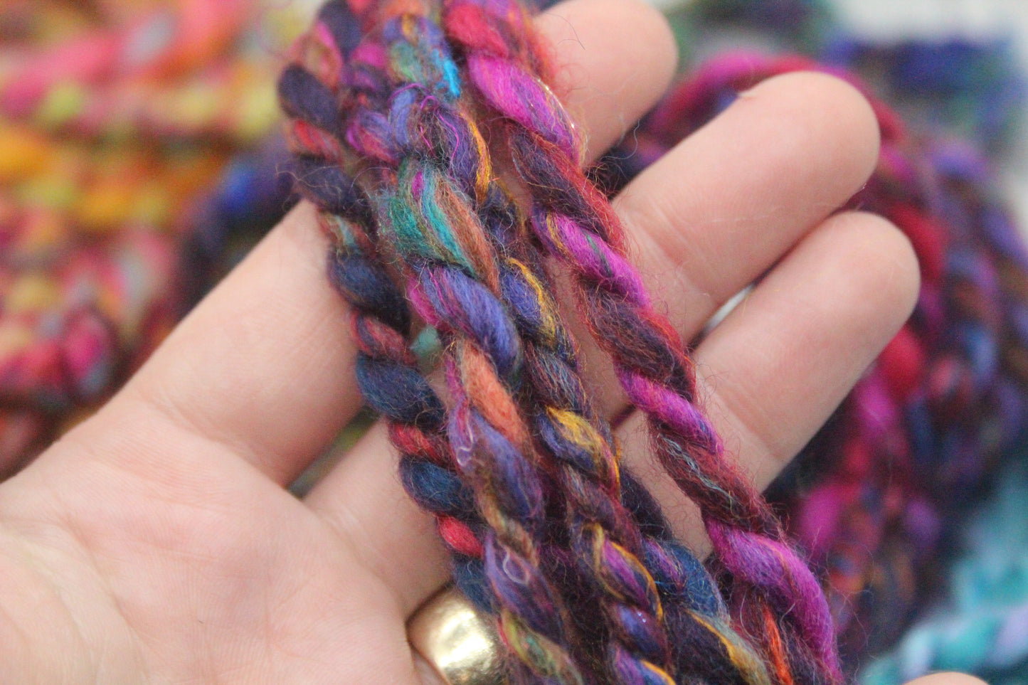 Art yarn packs for fibre crafts - 20 metres 64 grams