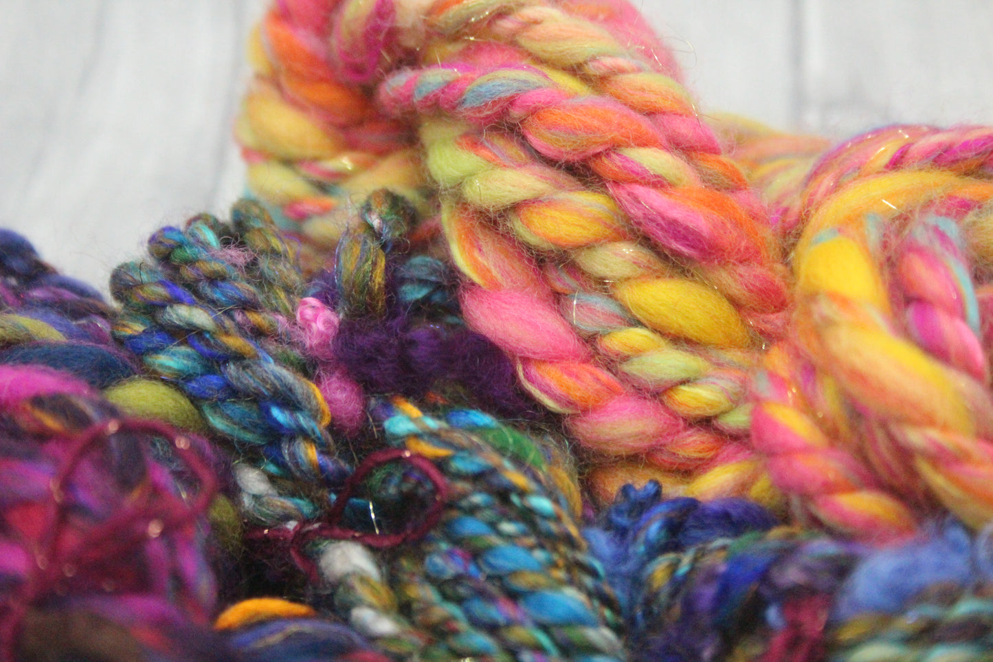 Art yarn packs for fibre crafts - 20 metres 64 grams