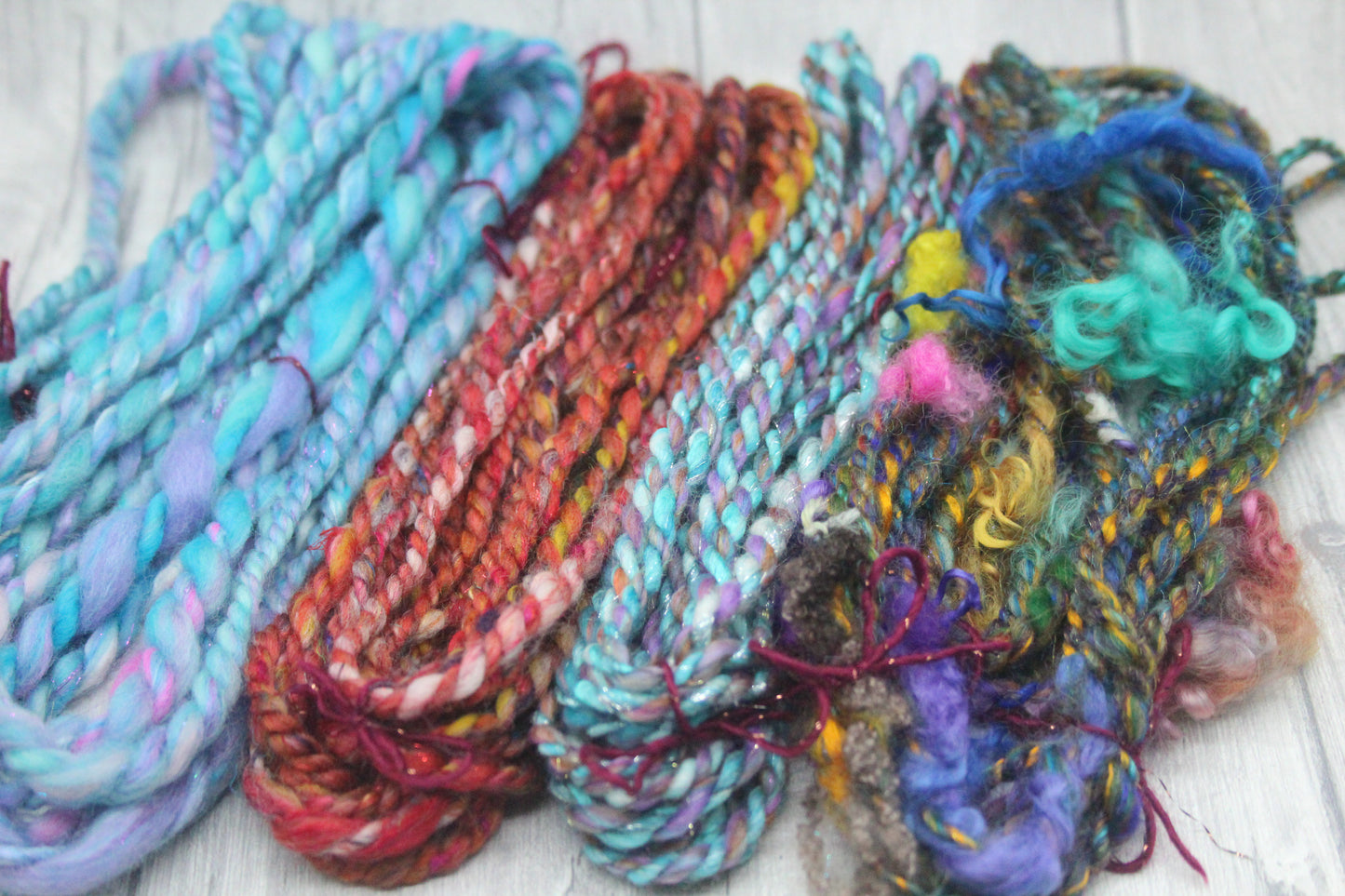 Art yarn packs for fibre crafts - 20 metres 54 grams