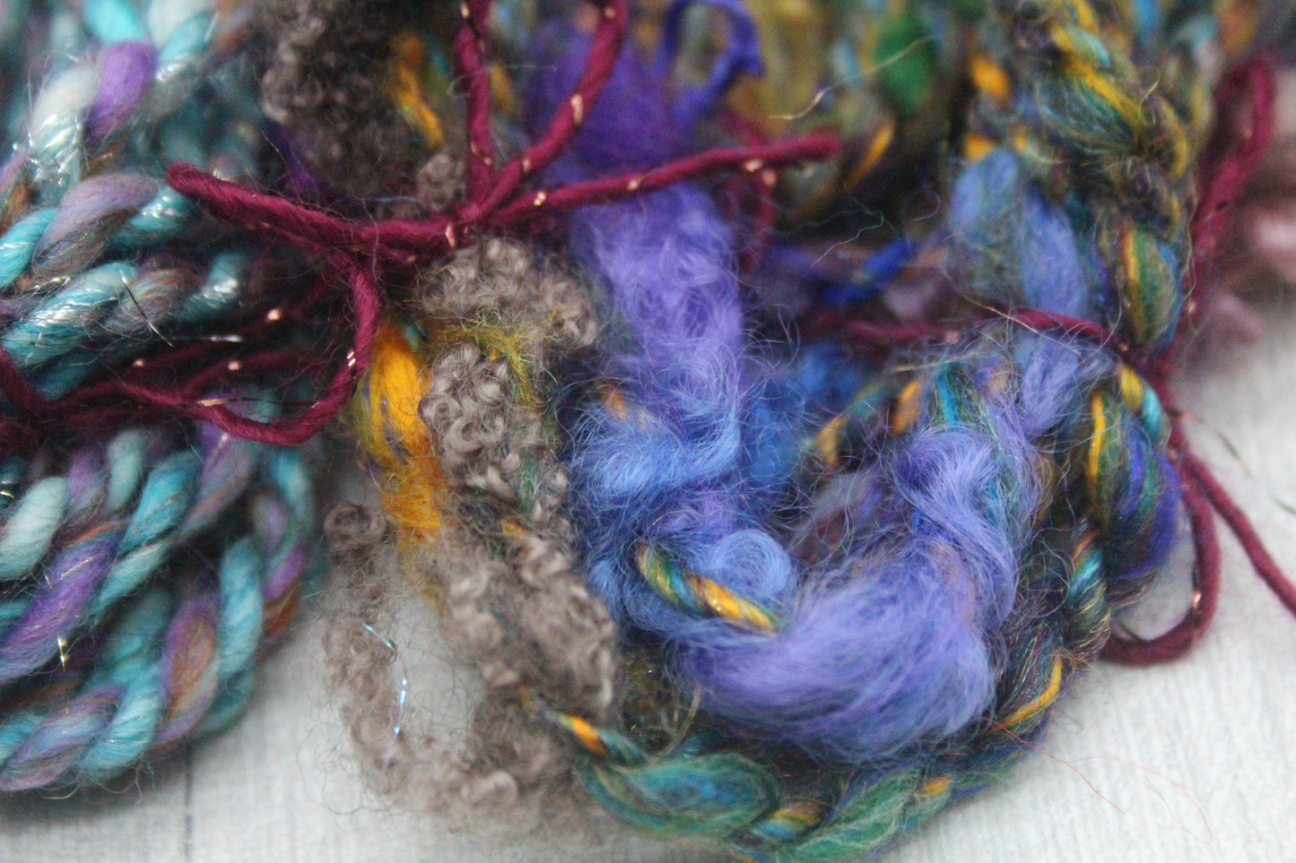 Art yarn packs for fibre crafts - 20 metres 54 grams