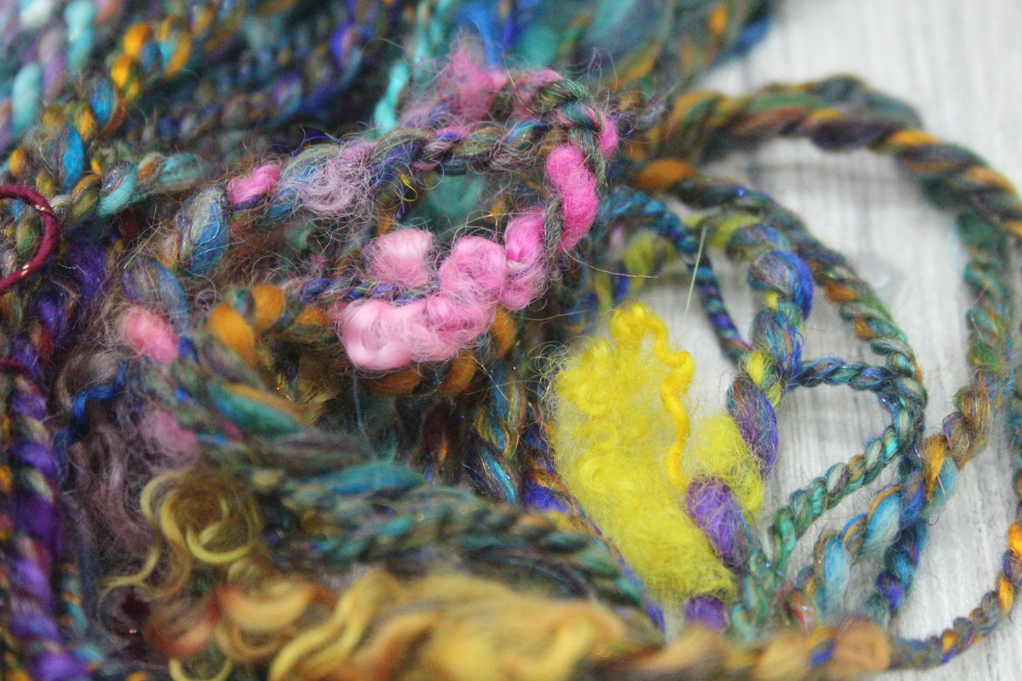 Art yarn packs for fibre crafts - 20 metres 54 grams