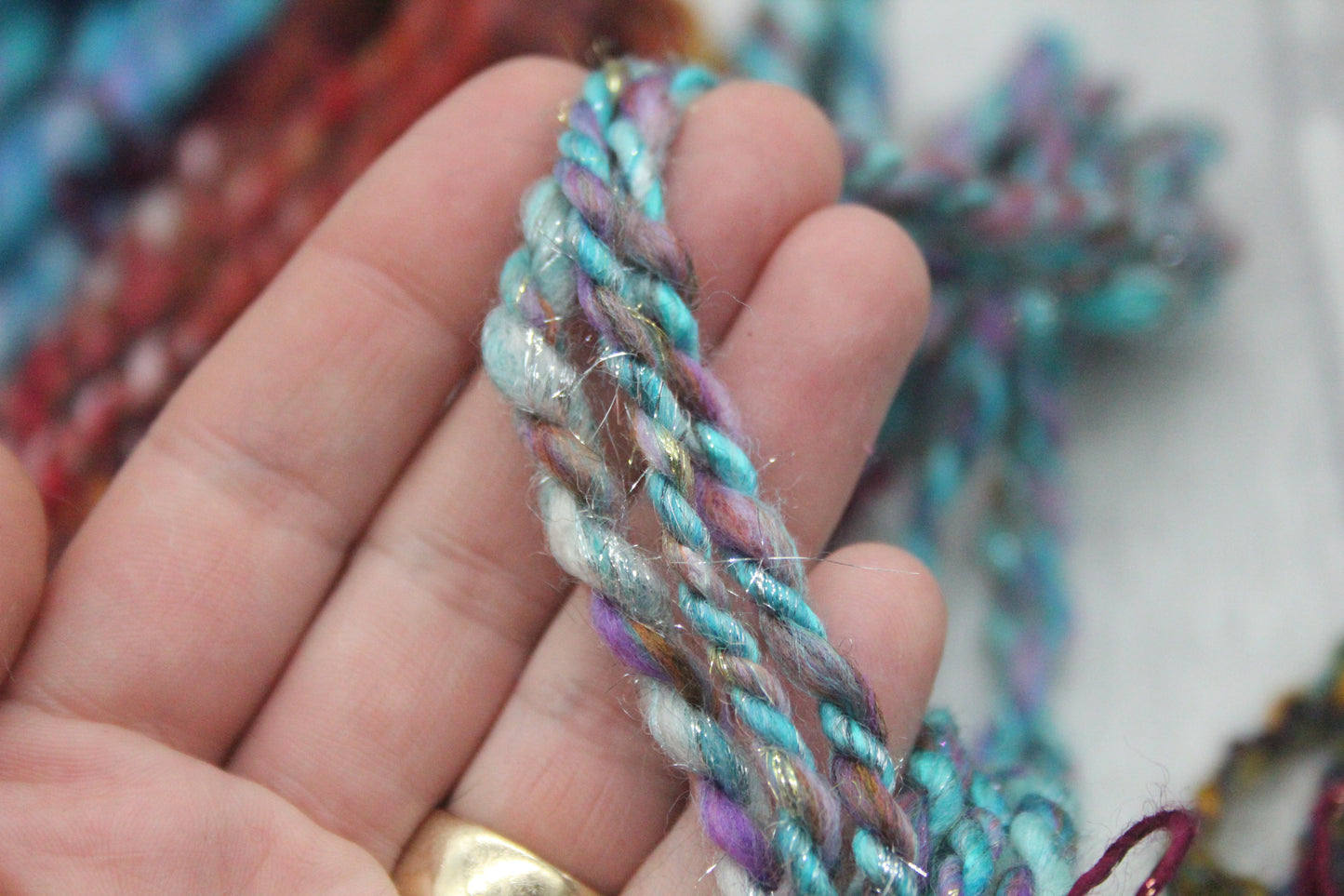 Art yarn packs for fibre crafts - 20 metres 54 grams