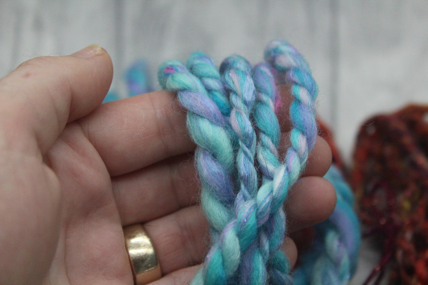 Art yarn packs for fibre crafts - 20 metres 54 grams