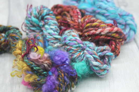 Art yarn packs for fibre crafts - 20 metres 54 grams