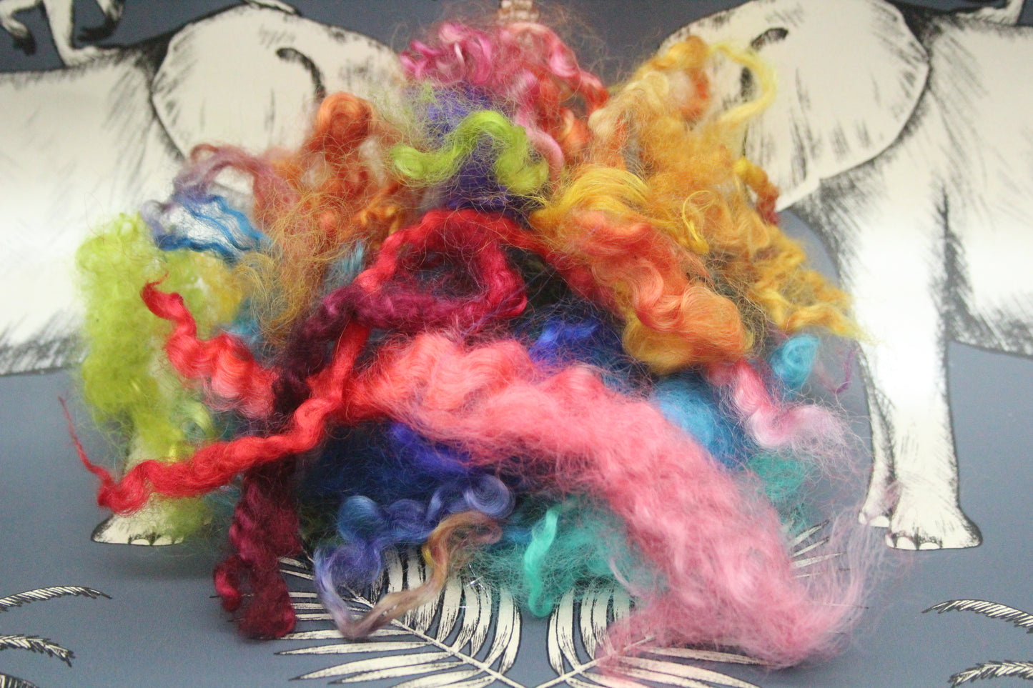 10 Grams Masham Wool Imperfect Locks