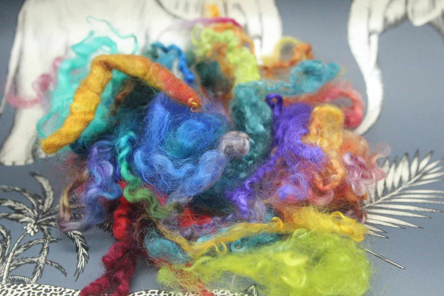 10 Grams Masham Wool Imperfect Locks