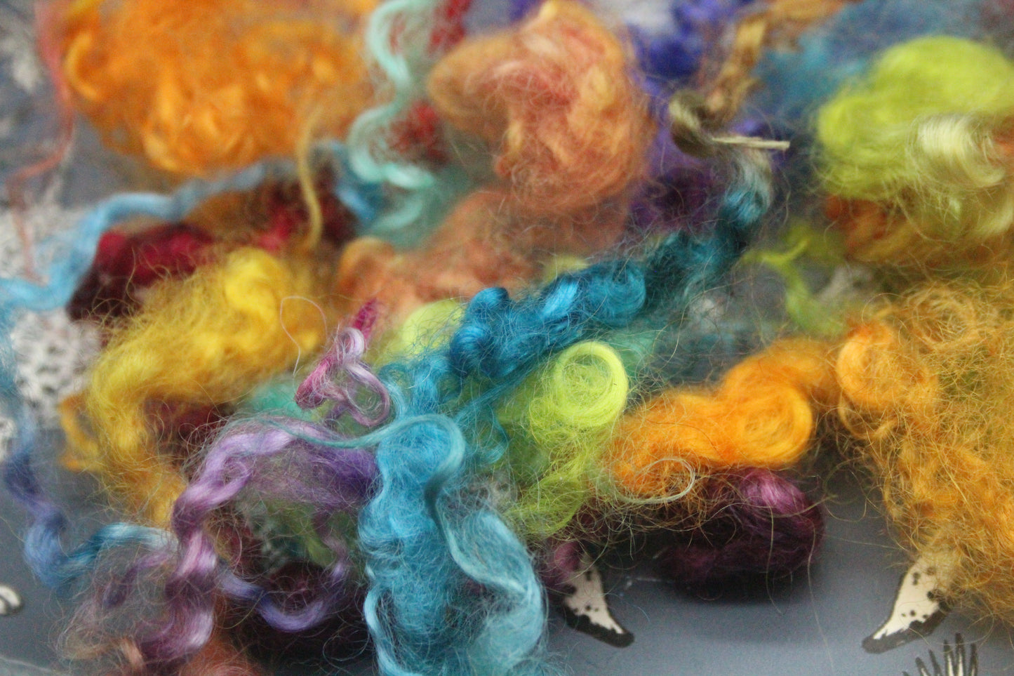12 Grams Masham Wool Imperfect Locks