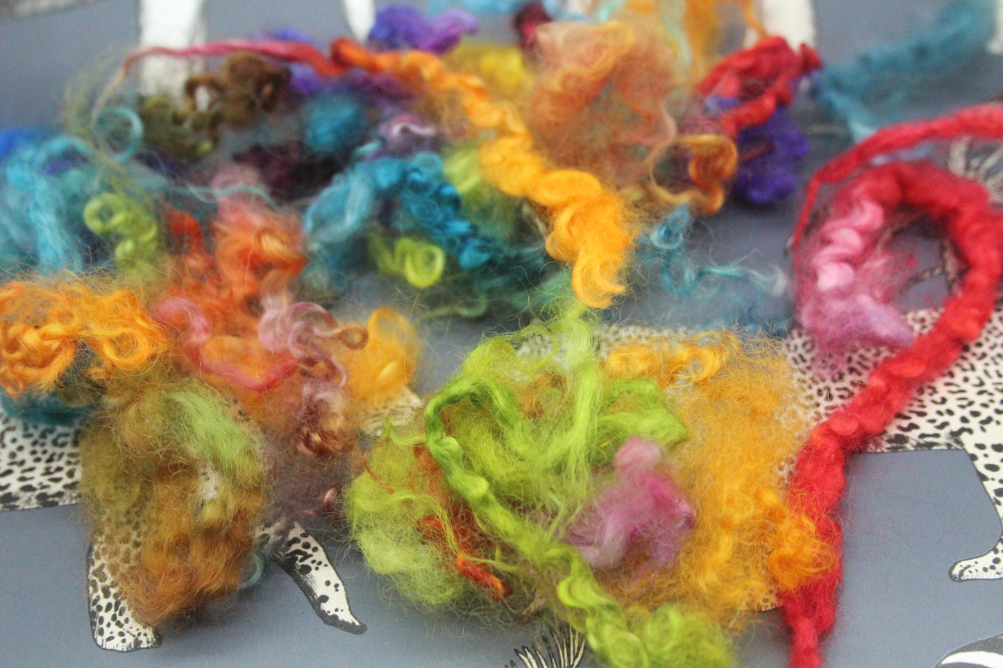 12 Grams Masham Wool Imperfect Locks