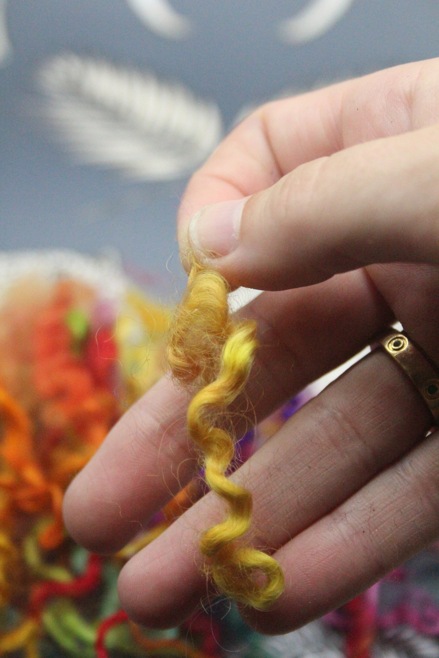 6 Grams Masham Wool Locks