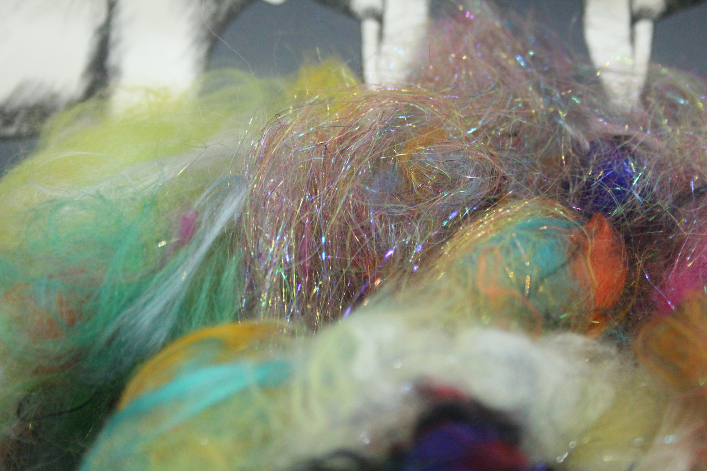 9 Grams of Carding Scraps