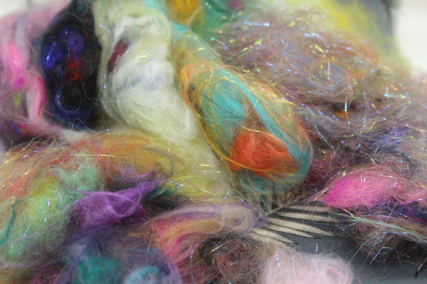 9 Grams of Carding Scraps