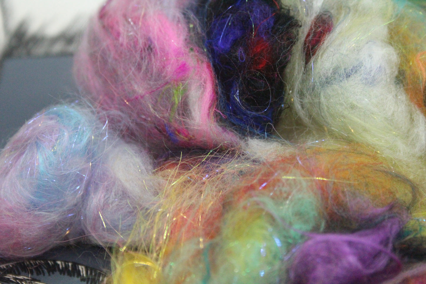 9 Grams of Carding Scraps
