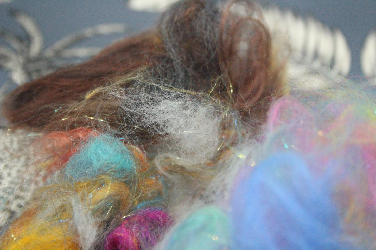 4 Grams of Carding Scraps
