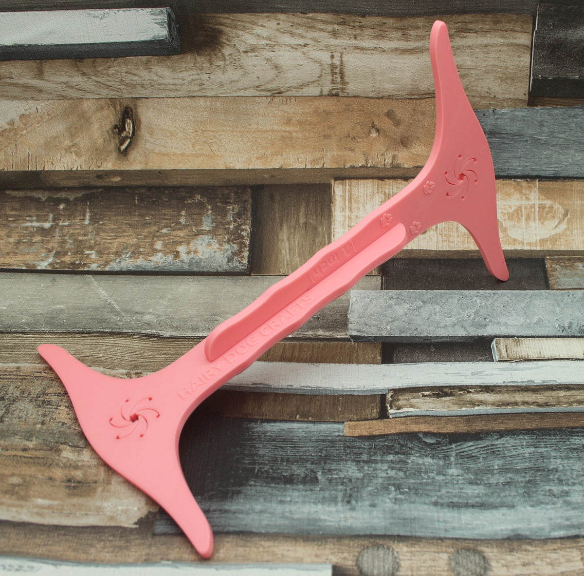 Pink (Imperfect) - Luminous - Yard Niddy Noddy With WPI Gauge - Flat Pack