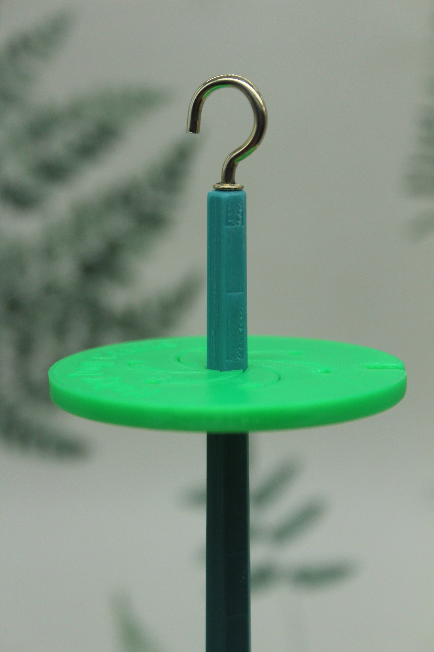 Top Whorl Spindle (Imperfect) for spinning - Flat Pack - Green Turquoise
