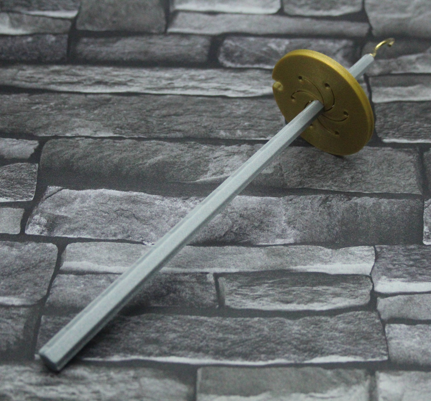 Top Whorl Spindle - (Imperfect) - Flat Pack - Silver and Gold