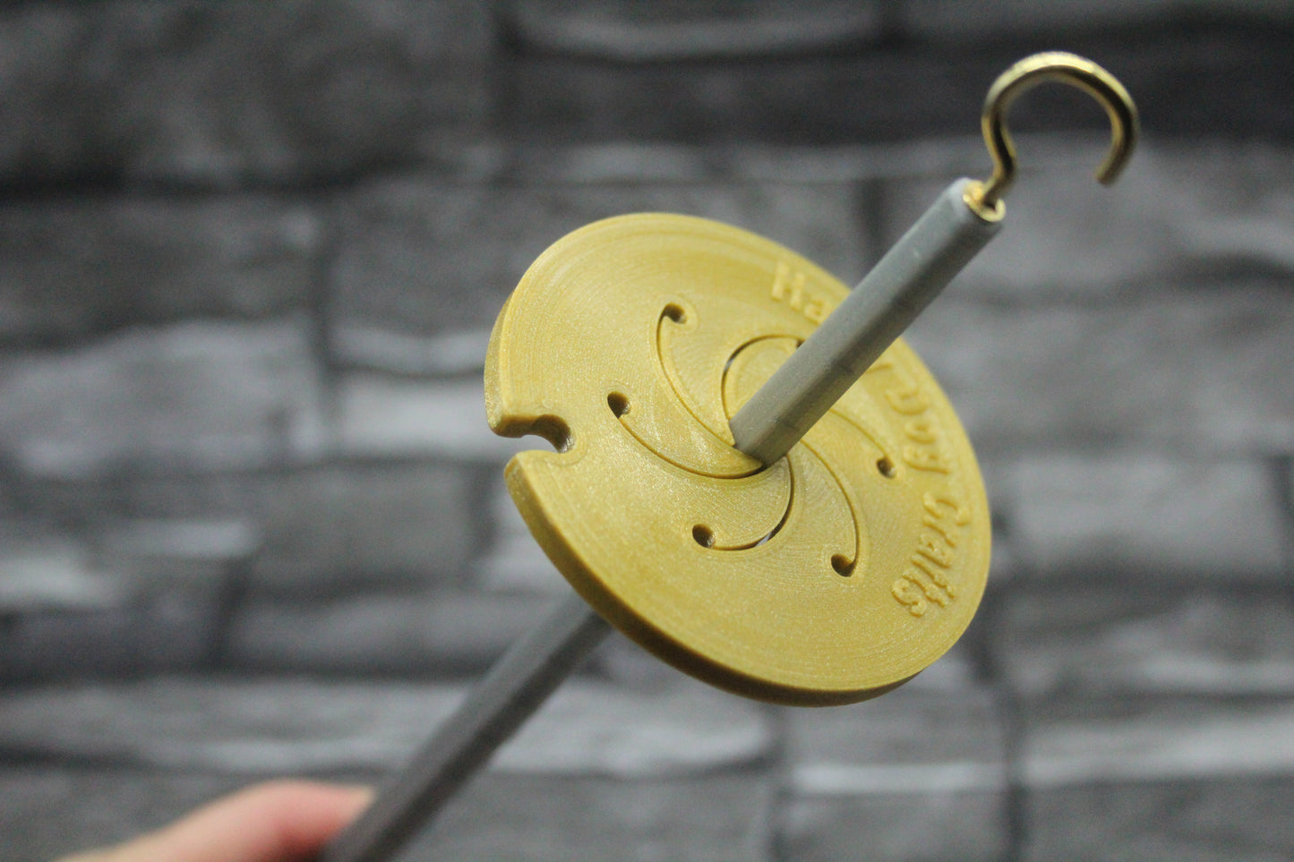 Top Whorl Spindle - (Imperfect) - Flat Pack - Silver and Gold