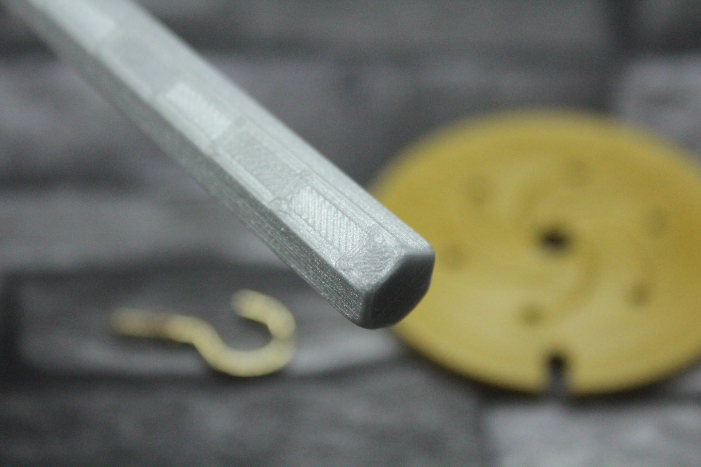 Top Whorl Spindle - (Imperfect) - Flat Pack - Silver and Gold