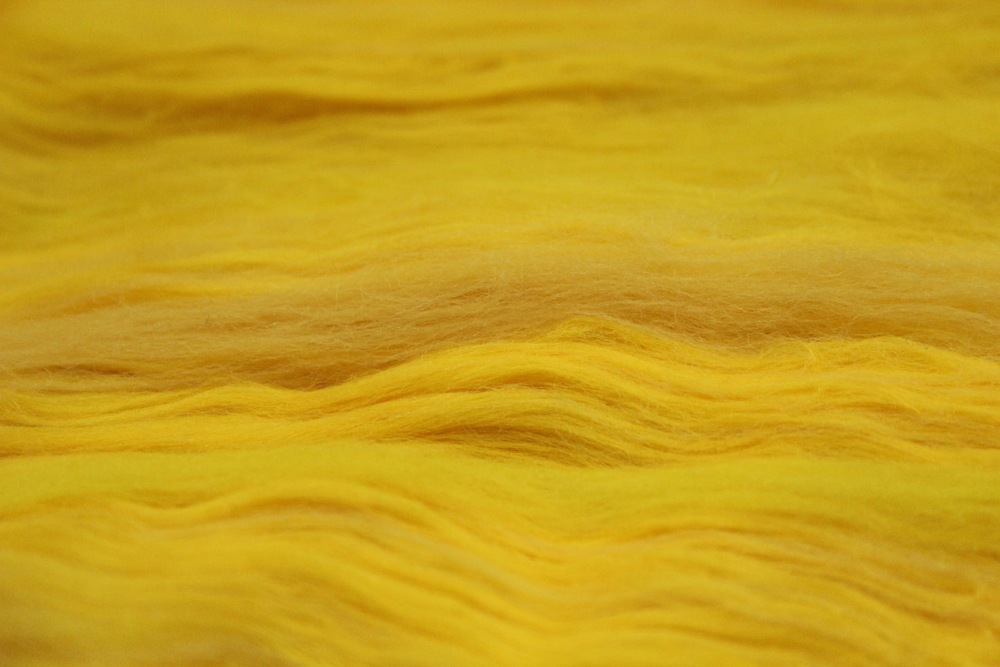 Merino Art Batt  - Yellow - 73 grams 2.5 oz - Wool for felting, spinning and weaving