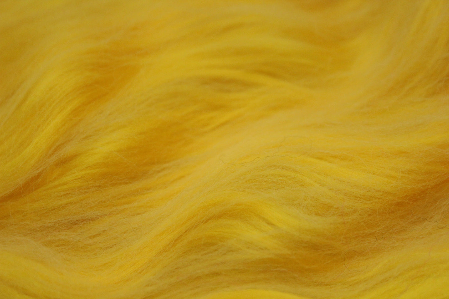 Merino Art Batt  - Yellow - 73 grams 2.5 oz - Wool for felting, spinning and weaving