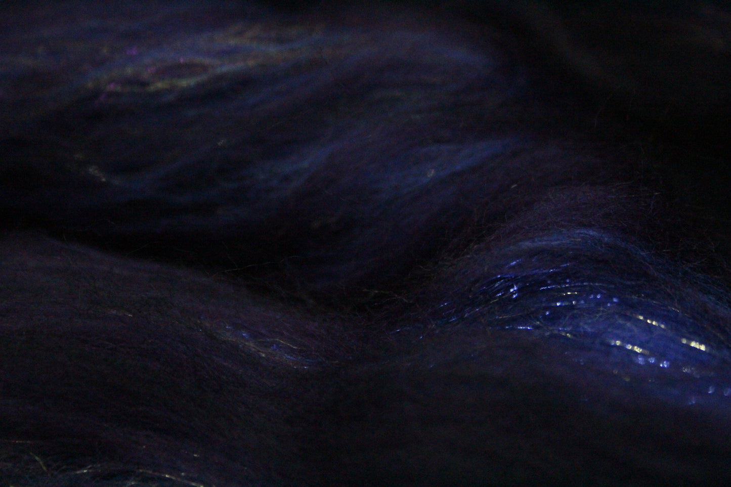 Merino Art Batt  - Purple  - 134 grams 4.7 oz - Wool for felting, spinning and weaving