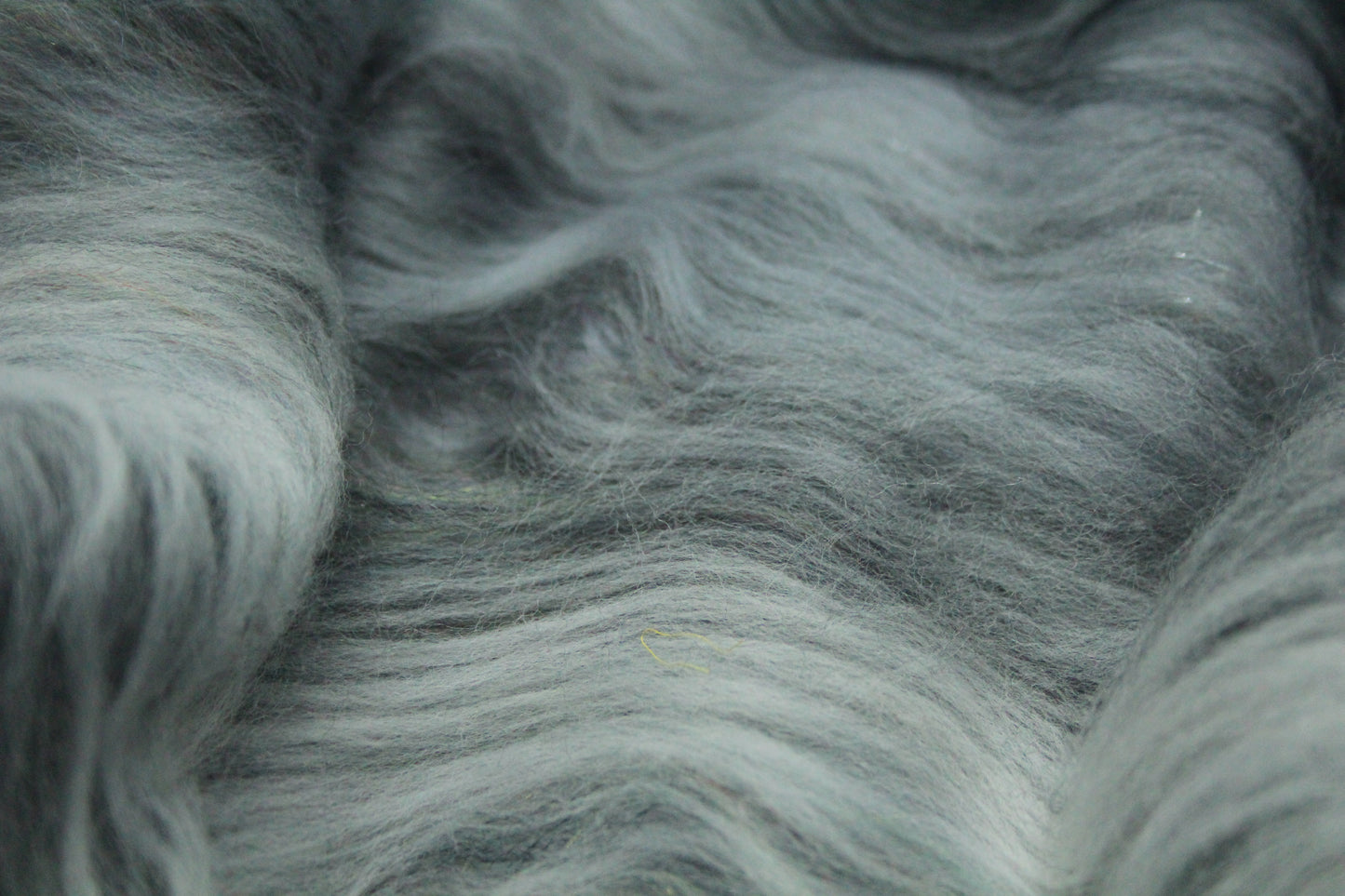 Merino Art Batt  -  White Grey Black - 110 grams 3.8 oz - Wool for felting, spinning and weaving