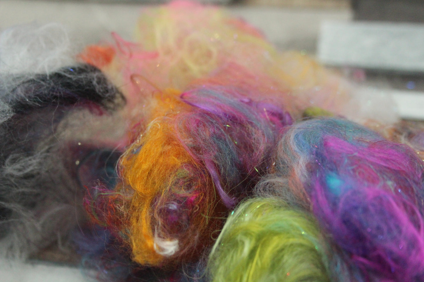 9 Grams of Carding Scraps