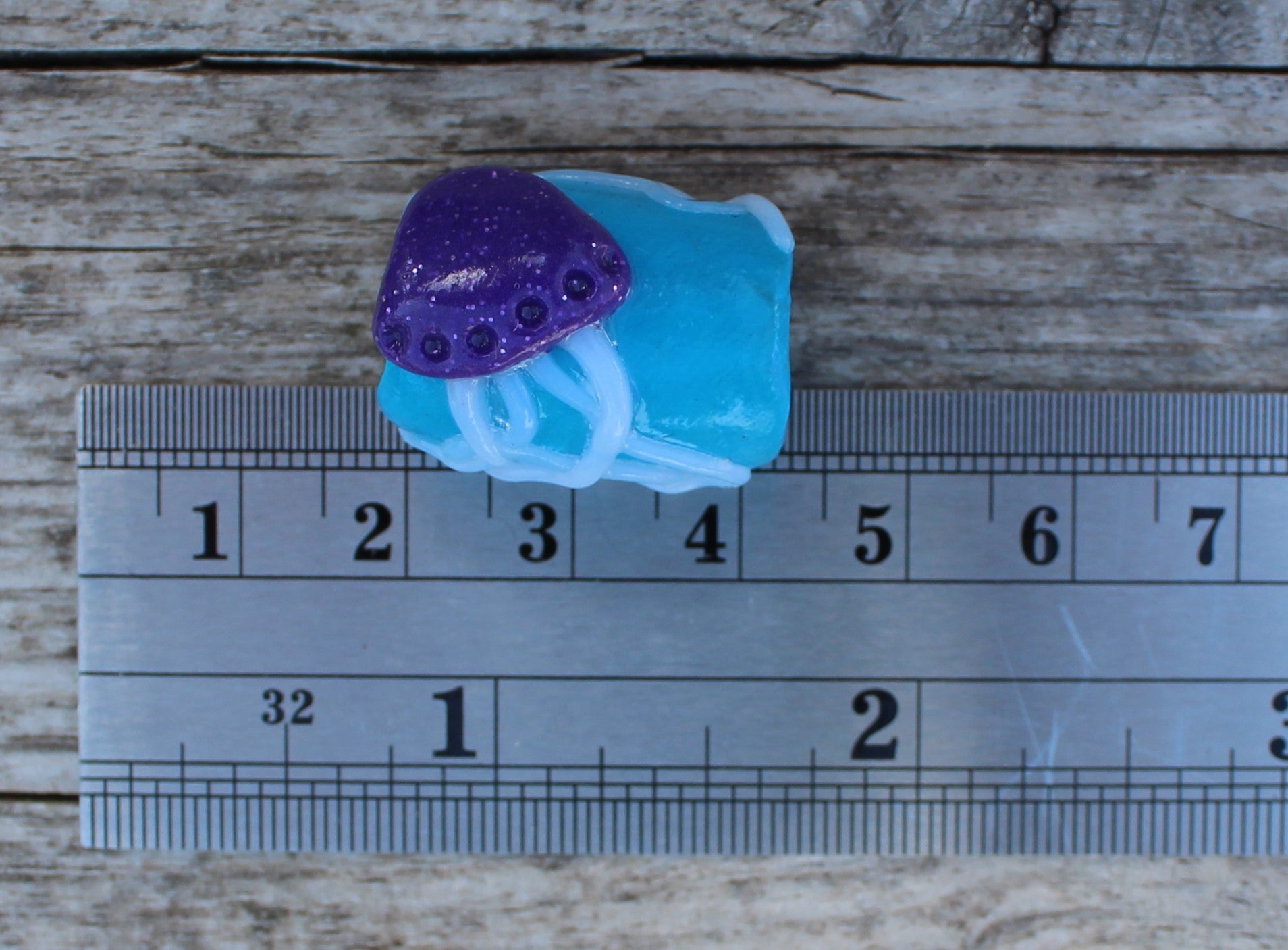 10mm Jellyfish Loc Bead - Hairy Dog Crafts